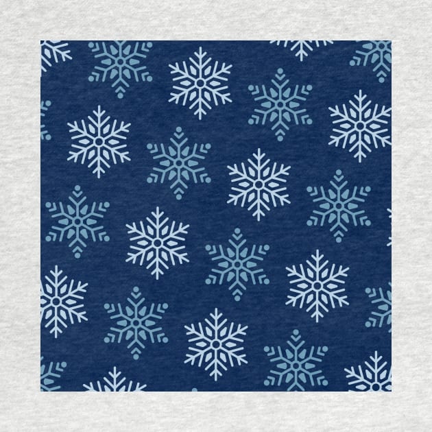 Cute Snowflake pattern (christmas snowflake pattern, winter simple snowflake pattern, winter snowflake pattern, simple snowflake pattern) by Thepurplepig